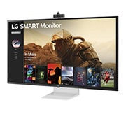 LG 43" 4K UHD IPS Smart Monitor with webOS, 43SQ700S-W