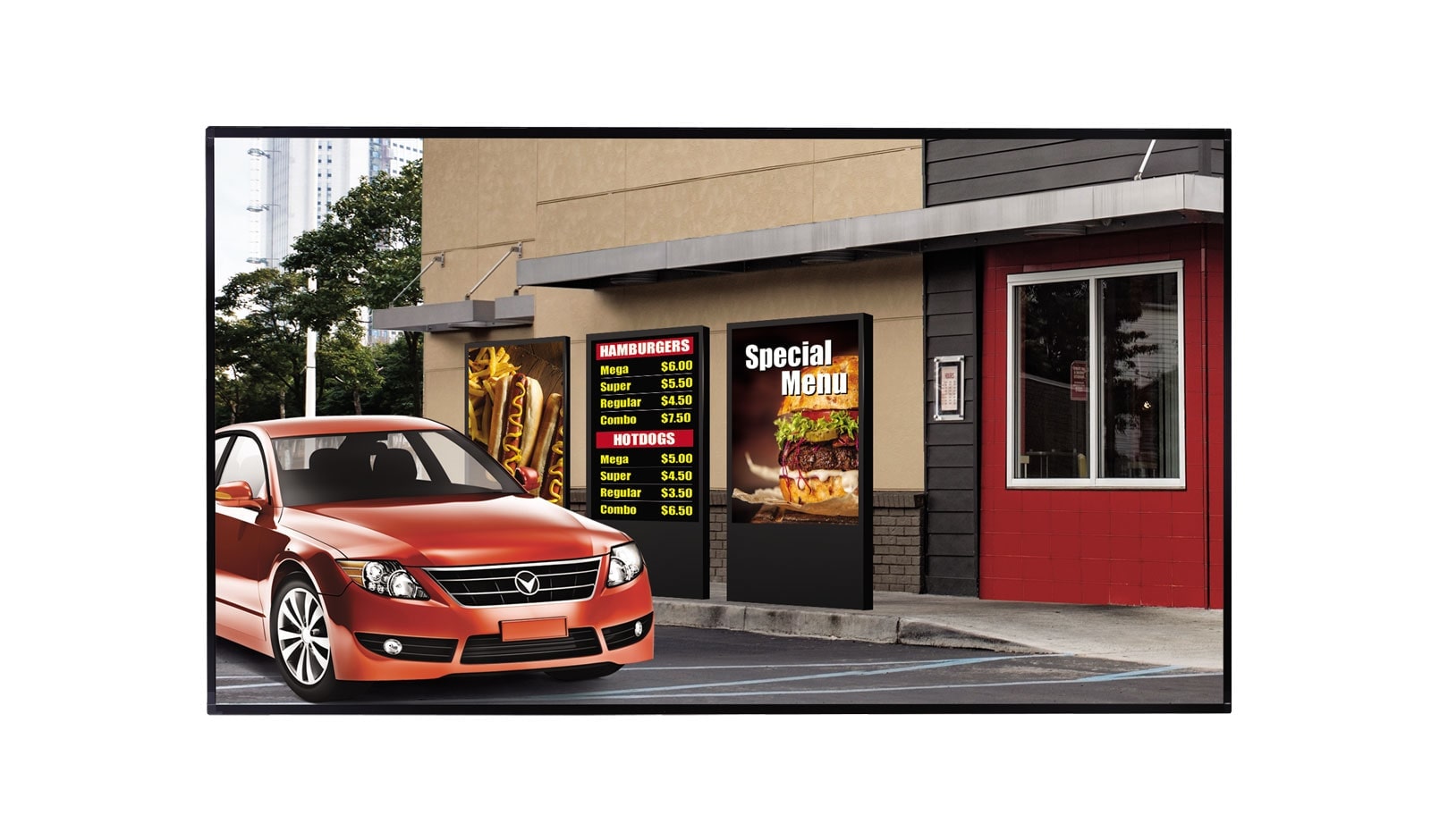 LG 49" Class (48.50" measured diagonally) Open-Frame XF3C Series, 49XF3C-B