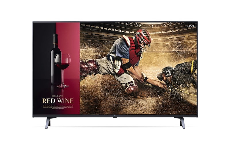 LG UHD Signage for Live TV & Promotion, 43UR340C9UD