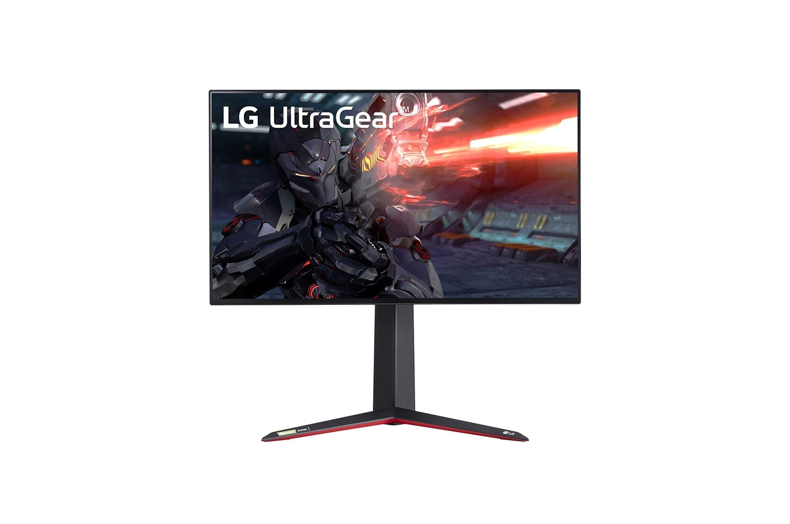 LG 27" UHD 4K UltraGear™ Nano IPS 1ms (GtG) Gaming Monitor with VESA DSC, 27GN95R-B