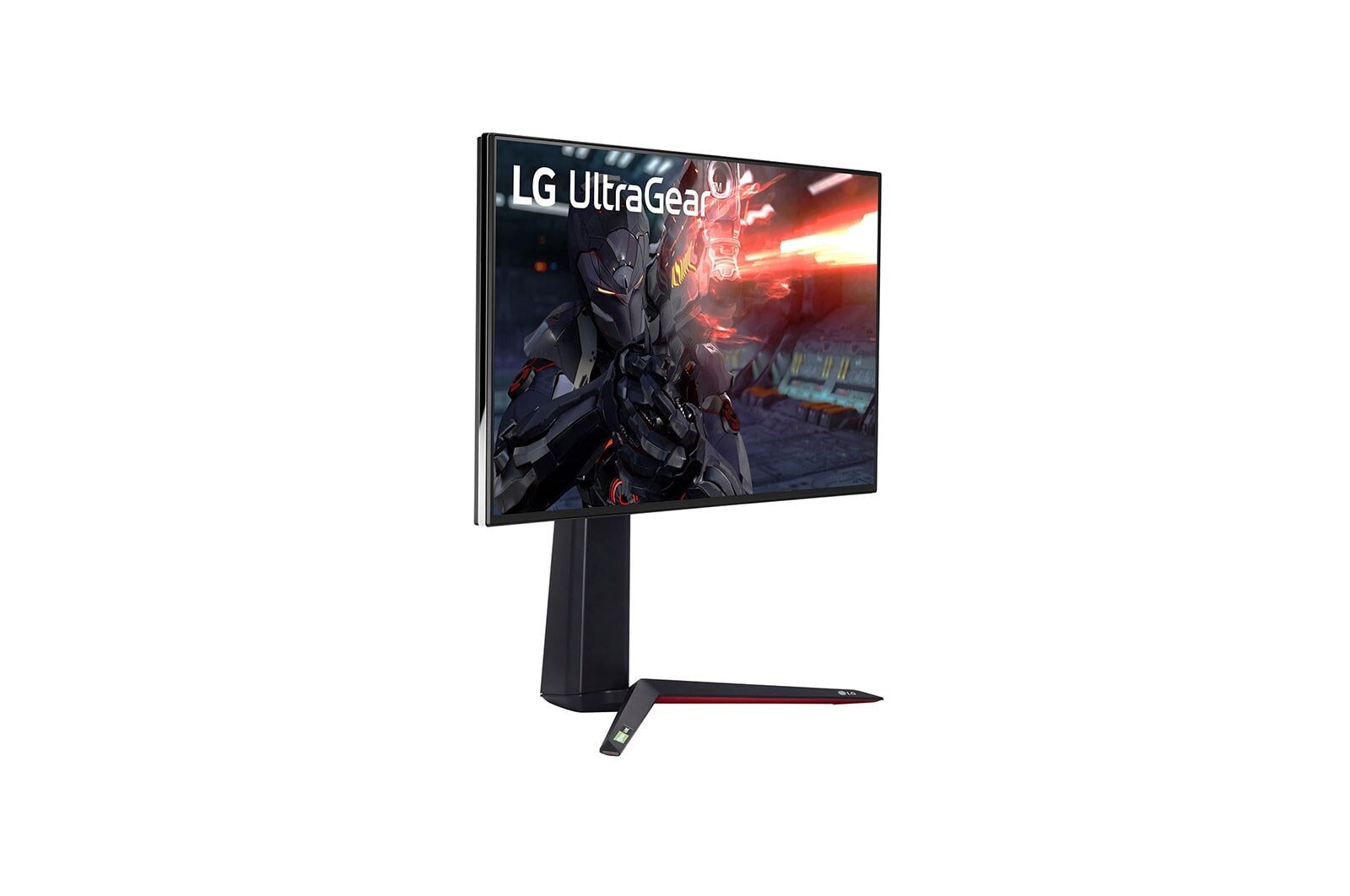 LG 27" UHD 4K UltraGear™ Nano IPS 1ms (GtG) Gaming Monitor with VESA DSC, 27GN95R-B