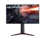 LG 27" UHD 4K UltraGear™ Nano IPS 1ms (GtG) Gaming Monitor with VESA DSC, 27GN95R-B