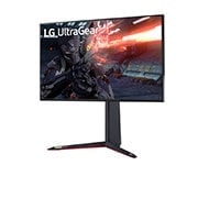 LG 27" UHD 4K UltraGear™ Nano IPS 1ms (GtG) Gaming Monitor with VESA DSC, 27GN95R-B