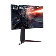 LG 27" UHD 4K UltraGear™ Nano IPS 1ms (GtG) Gaming Monitor with VESA DSC, 27GN95R-B