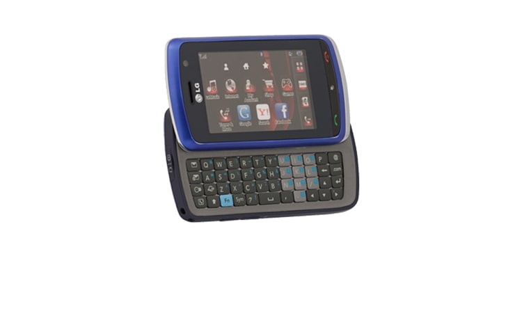 LG Xenon | Touch screen, QWERTY Keyboard, Advanced Messaging with IM and GPS Enabled, GR500