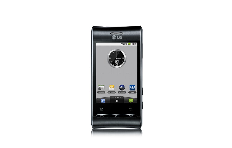 LG Optimus | Staying in touch never looked this good, Andriod powered, social networks, multimedia and widgets, GT540R