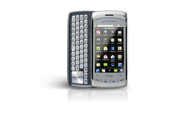 LG Shine Plus | Android powered, touchscreen, QWERTY keypad, 5MP camera, Wifi,, LG710