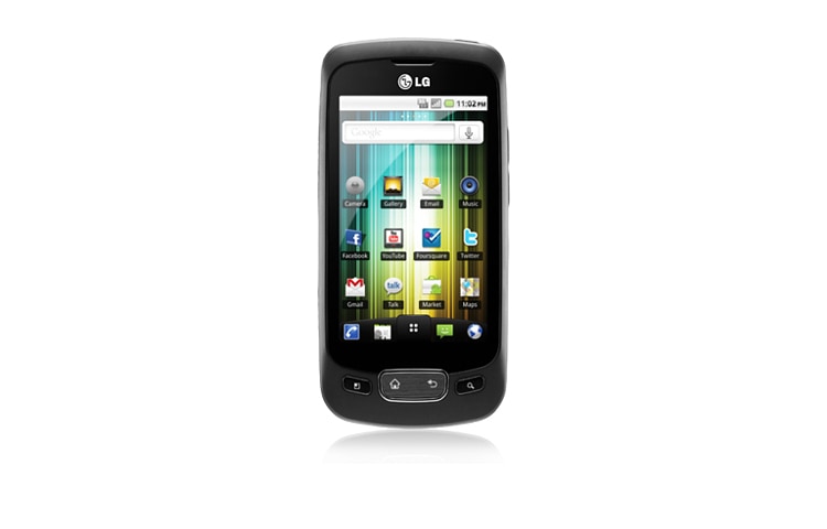 LG Optimus One | Fast and easy information access with Google Search TM and Voice Search TM , LGP500