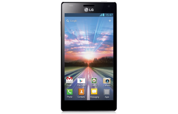 LG Powerful. Fast. Sharp & Efficient. LG Optimus 4X HD., LGP880G