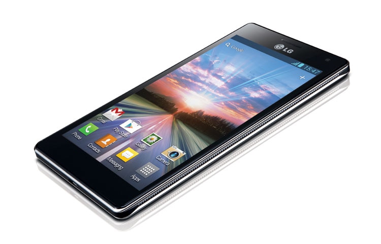 LG Powerful. Fast. Sharp & Efficient. LG Optimus 4X HD., LGP880G