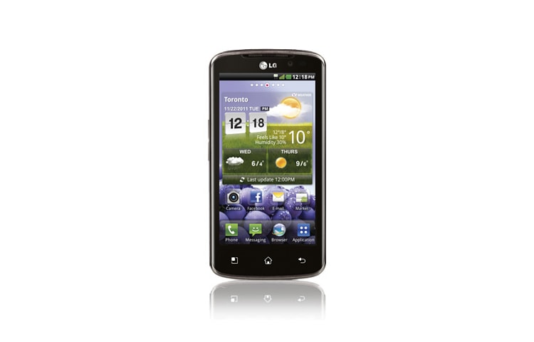 LG Optimus LTE | The ultimate super smartphone with 4.5 inch true HD IPS display (Carrier: Bell), P930