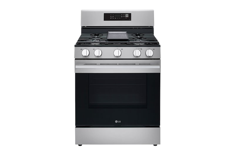 Front view of 6.3 cu ft. Gas Range with ProBake Convection® LRGN6323Y
