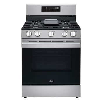 Front view of 6.3 cu ft. Gas Range with ProBake Convection® LRGN6323Y