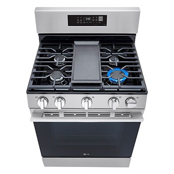 Top perspective with burner