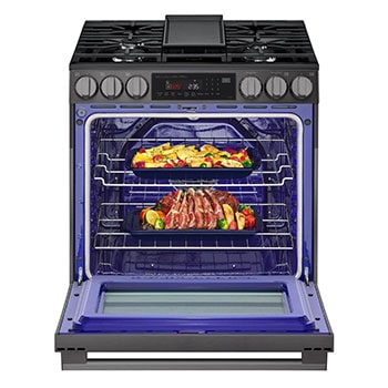 Front open with food