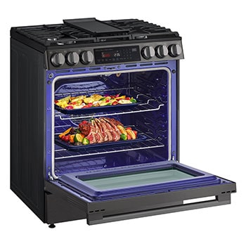 right side open with food