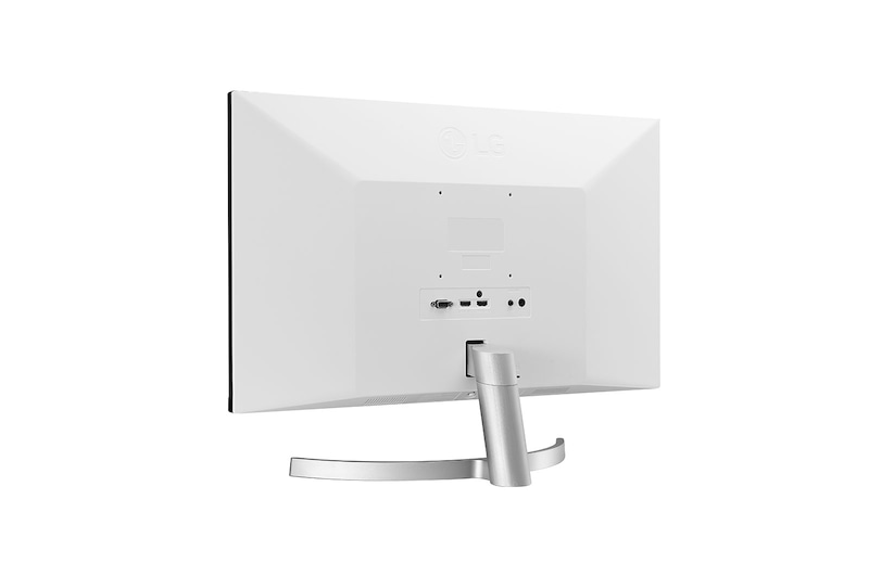 LG 24" Full HD Virtually Borderless Design IPS Display, 24MK600M-W