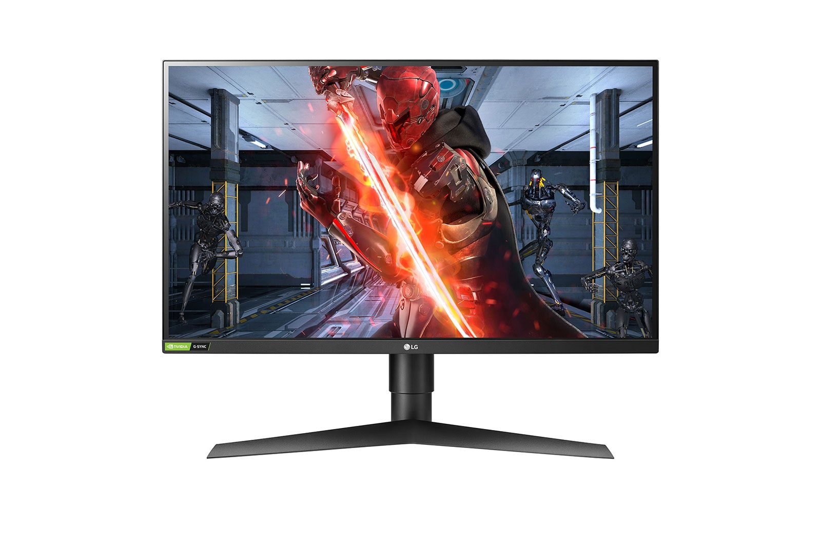 LG 27" Class UltraGear™ QHD IPS Gaming Monitor with G-Sync® Compatible, 27GL83A-B