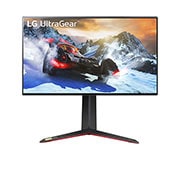LG 27" UHD 4K UltraGear™ Nano IPS 1ms (GtG) Gaming Monitor supporting 4K & 120Hz from HDMI 2.1, 27GP950-B