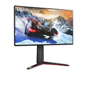 LG 27" UHD 4K UltraGear™ Nano IPS 1ms (GtG) Gaming Monitor supporting 4K & 120Hz from HDMI 2.1, 27GP950-B