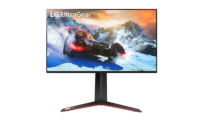 LG 27" UHD 4K UltraGear™ Nano IPS 1ms (GtG) Gaming Monitor supporting 4K & 120Hz from HDMI 2.1, 27GP95R-B