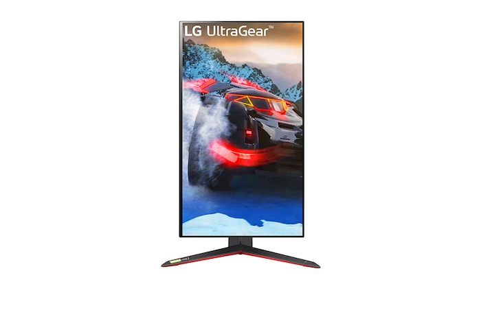 LG 27" UHD 4K UltraGear™ Nano IPS 1ms (GtG) Gaming Monitor supporting 4K & 120Hz from HDMI 2.1, 27GP95R-B