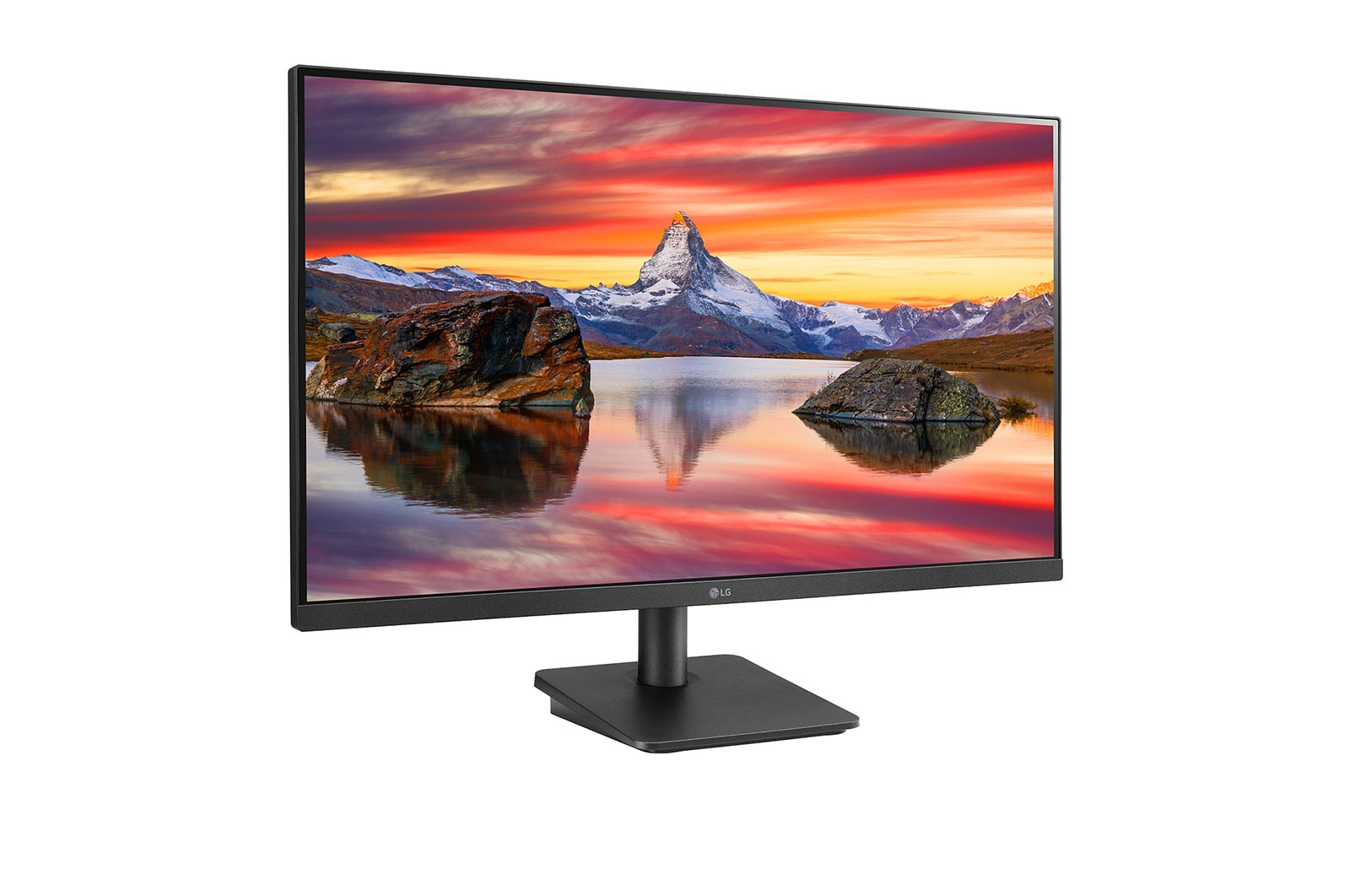 LG 27" IPS Full HD Monitor with 3-Side Virtually Borderless Design, 27MP41D-B