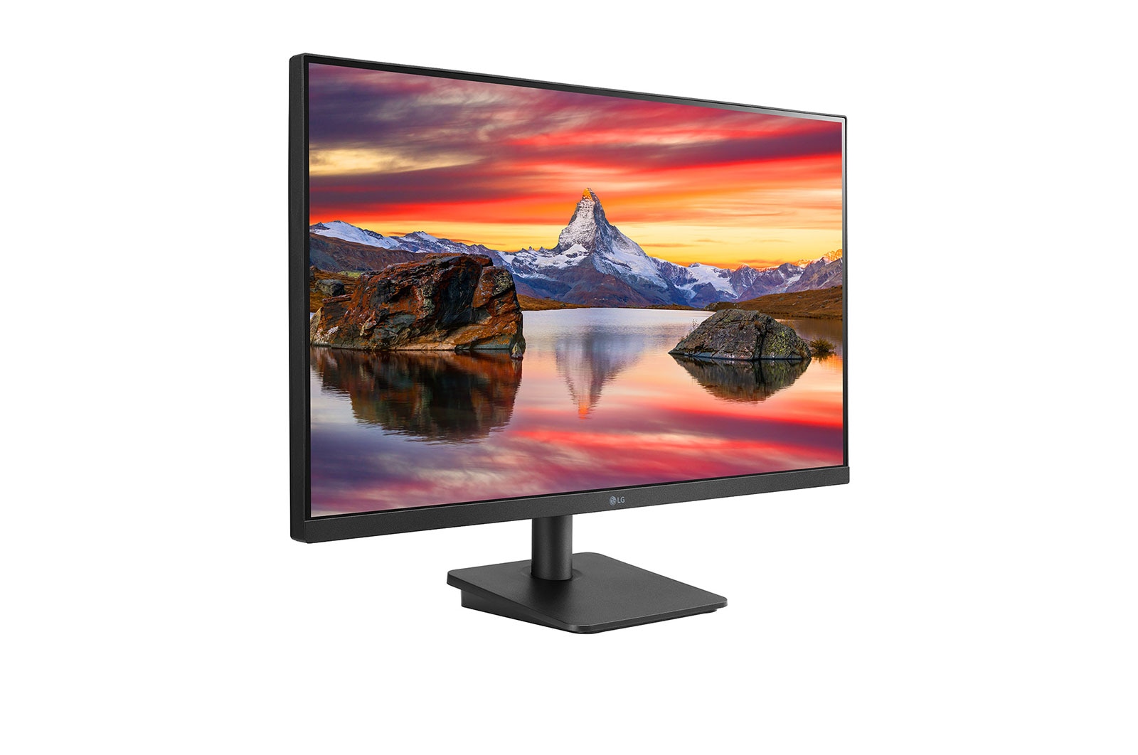 LG 27" IPS Full HD Monitor with 3-Side Virtually Borderless Design, 27MP41D-B