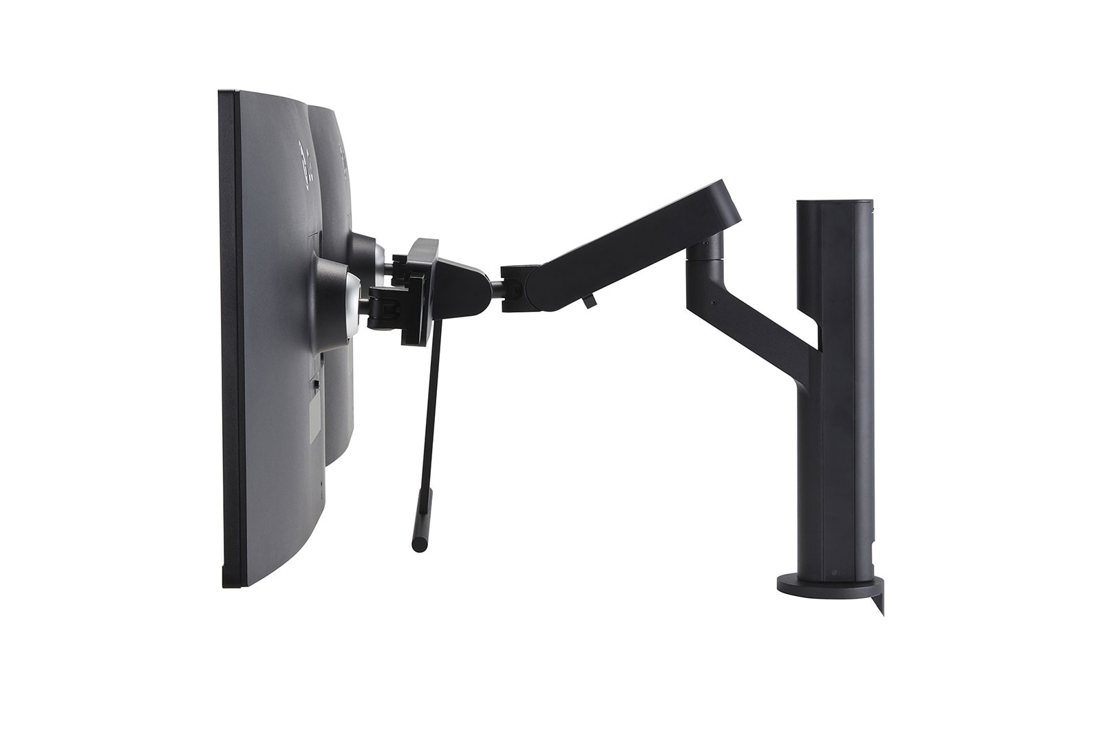 LG 27-inch QHD Monitor Ergo Dual with Daisy Chain, 27QP88D-B2