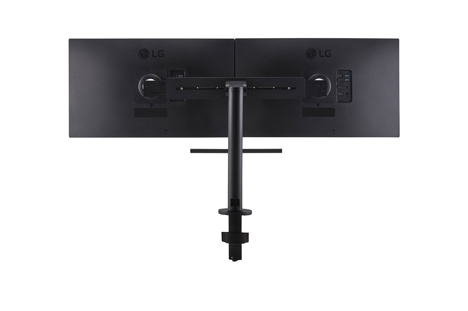 LG 27-inch QHD Monitor Ergo Dual with Daisy Chain, 27QP88D-B2