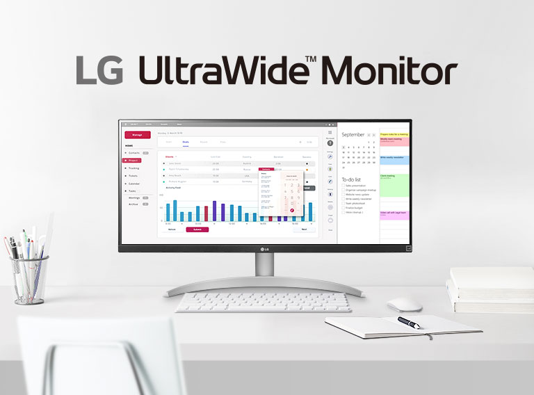 29” UltraWide™ Full HD IPS Monitor with AMD FreeSync™ - 29WQ500-B 