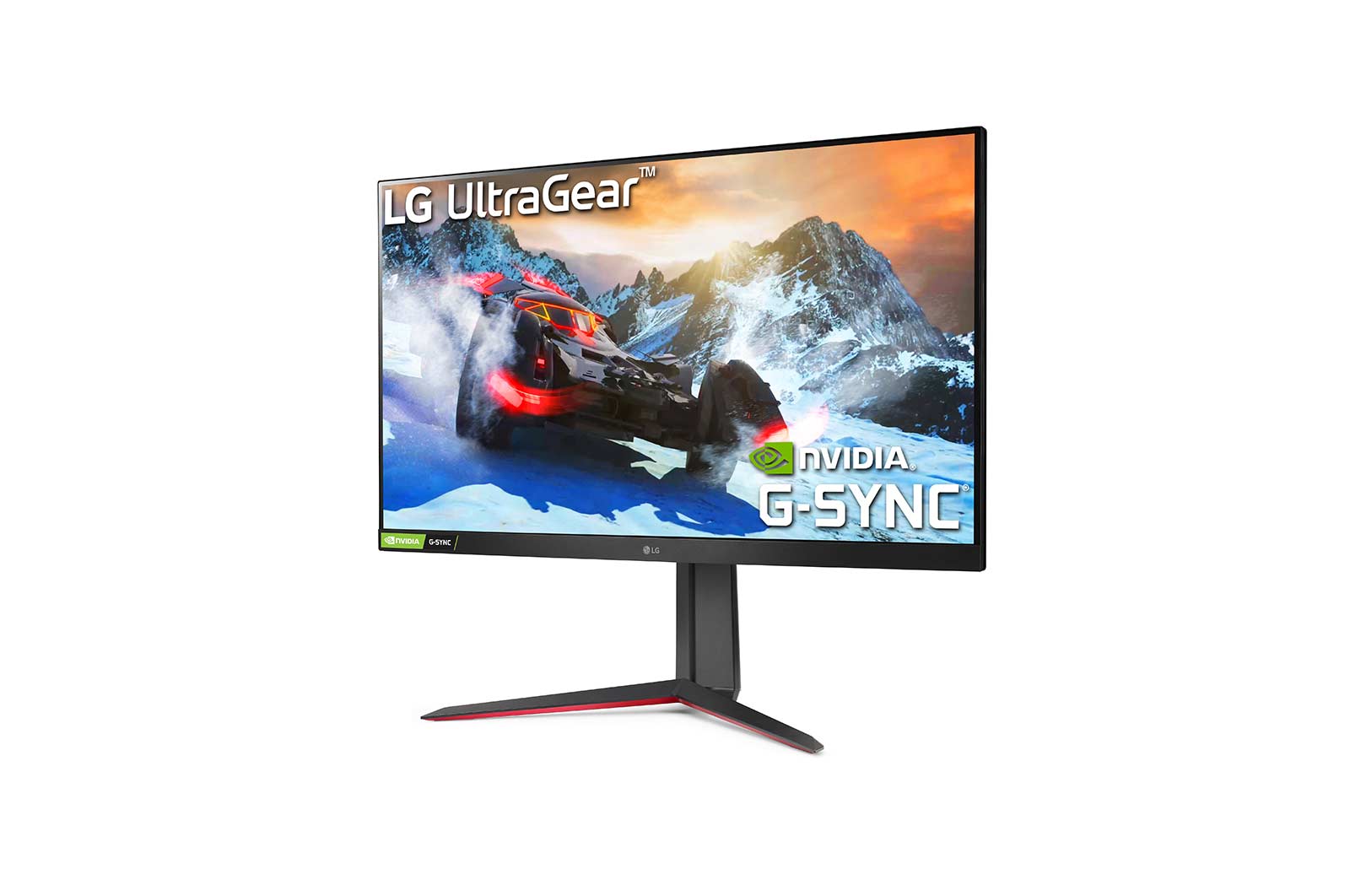 LG 32'' UltraGear QHD 165Hz HDR10 Monitor with NVIDIA G-SYNC Compatibility and AMD FreeSync Premium, 32GN63T-B
