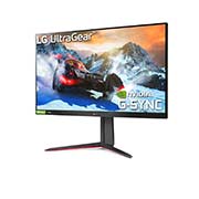 LG 32'' UltraGear QHD 165Hz HDR10 Monitor with NVIDIA G-SYNC Compatibility and AMD FreeSync Premium, 32GN63T-B