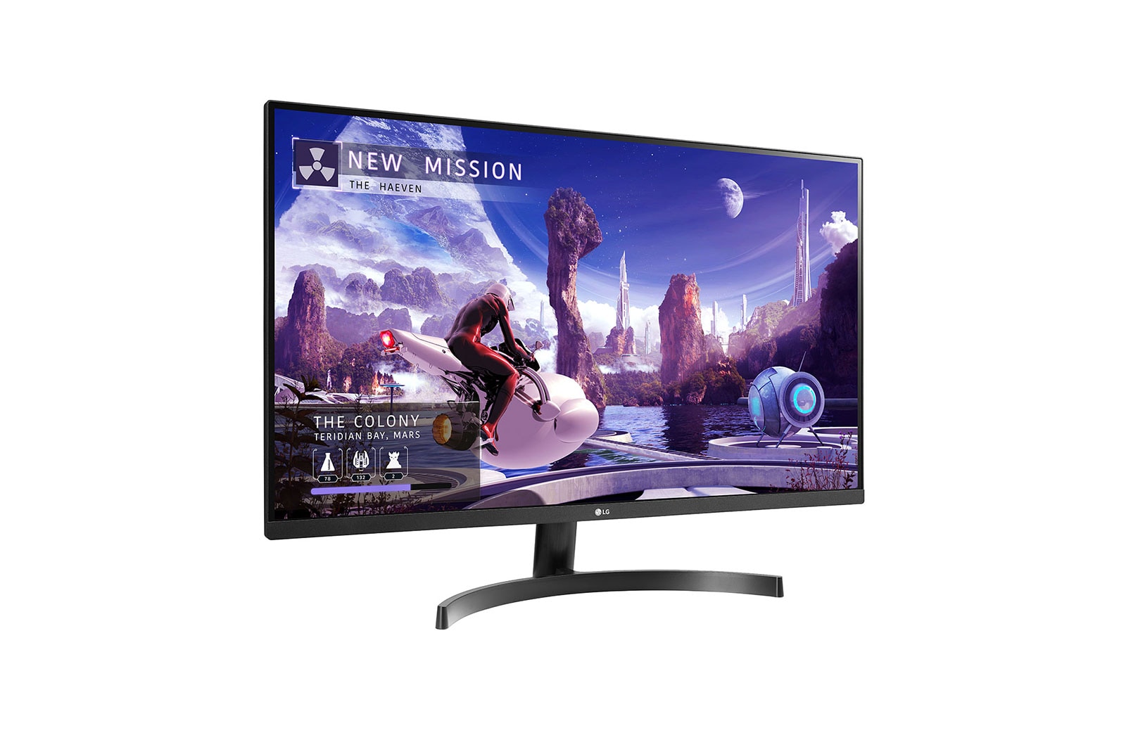 LG 31'5" QHD IPS Monitor with AMD FreeSync™, 32QN600-B