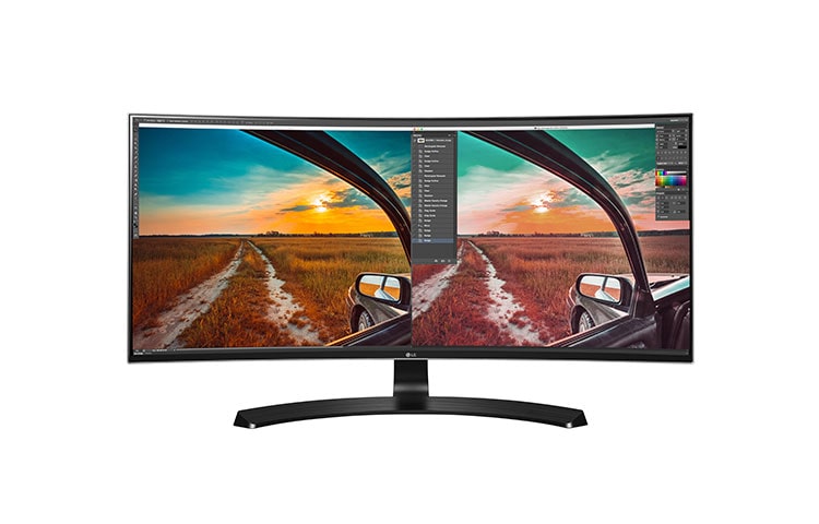 LG Ultimate Gaming Experience 21:9 Curved UltraWide™ QHD IPS Monitor, 34UC88-B