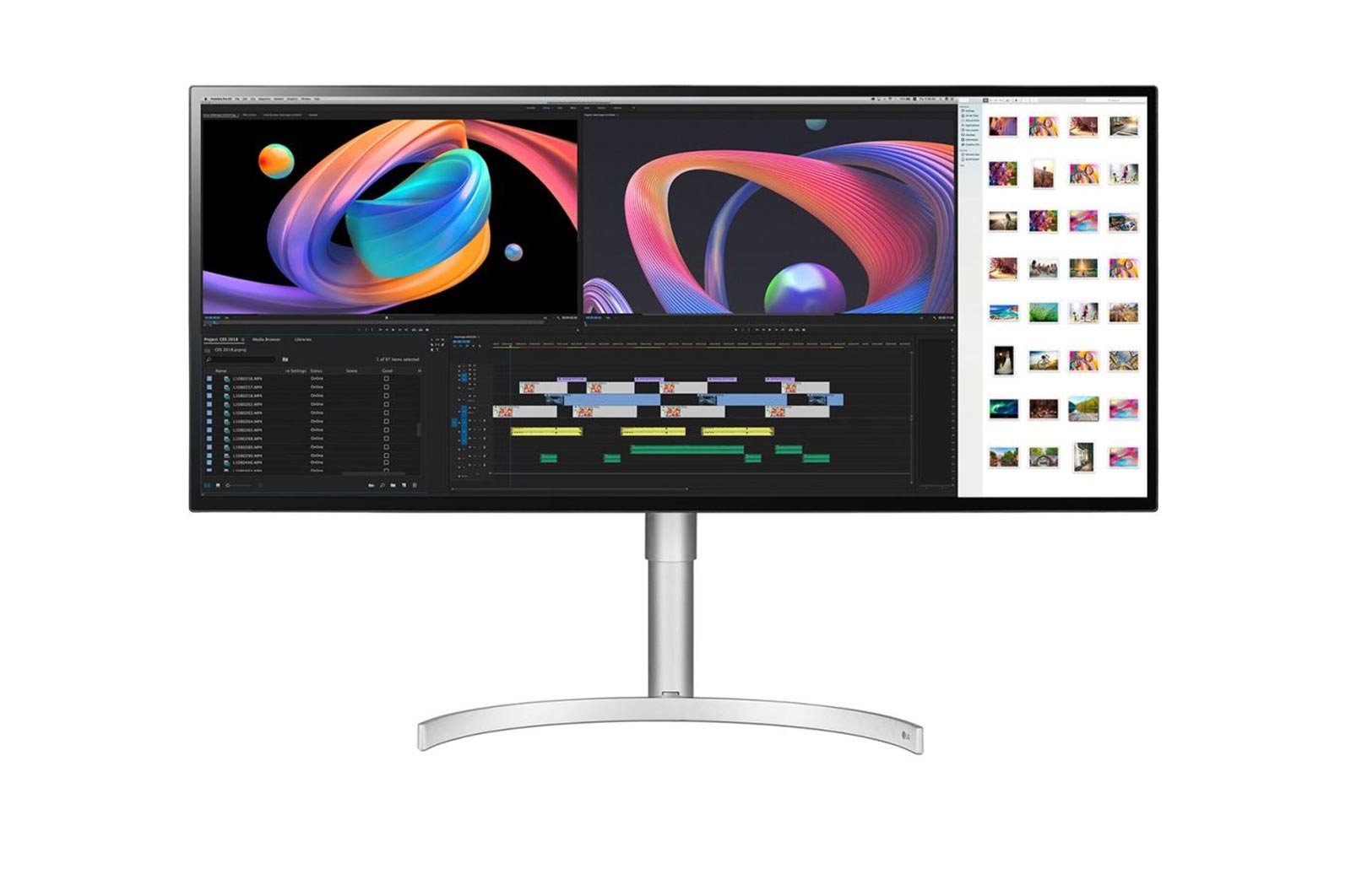 LG 34'' Class 21:9 UltraWide® 5K2K Nano IPS LED Monitor with HDR 600 (34'' Diagonal), 34WK95U-W
