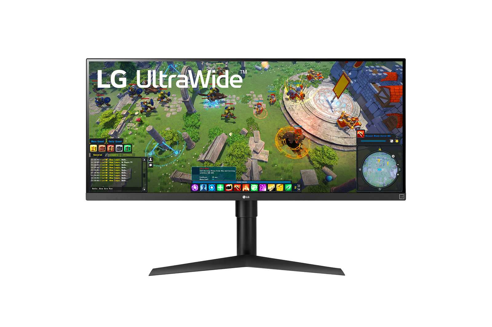 LG 34" UltraWide™ Full HD IPS Monitor with VESA DisplayHDR™ 400, 34WP65G-B