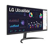 LG 34'' UltraWide FHD VESA DisplayHDR™ 400 IPS Monitor with AMD FreeSync™, 34WQ500-B