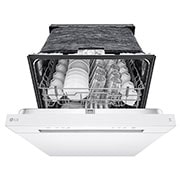 LG 24" Stainless Tub & Dynamic Dry™ 52 dB, Front Control, White, LG Dishwasher, LDFC2423W