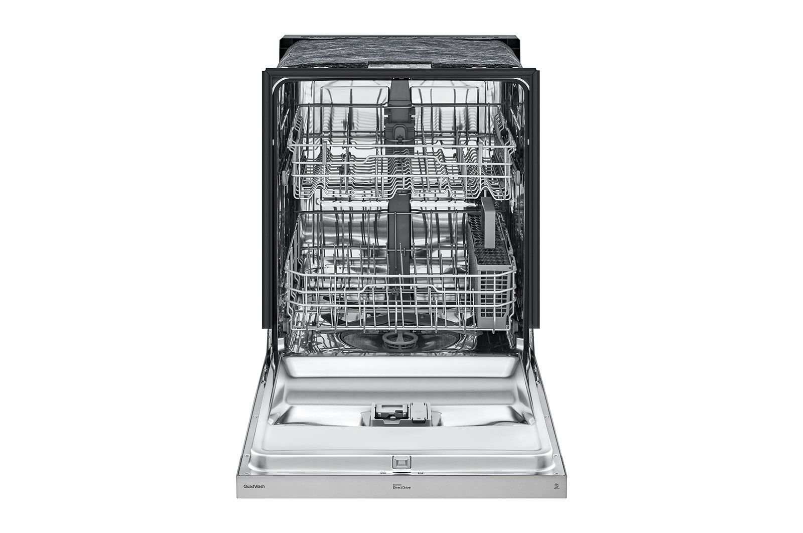 LG 24" QuadWash® & Dynamic Dry™ 50 dB, Front Control, Stainless, LG Dishwasher, LDFN3432T