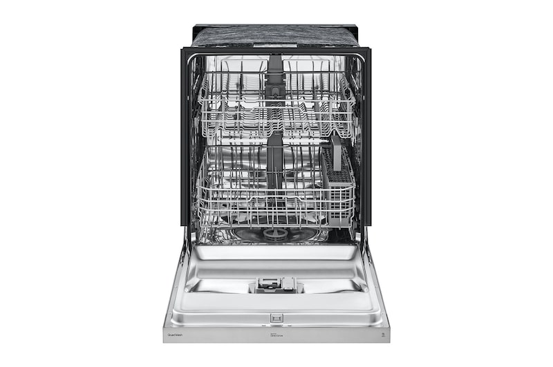 LG 24" QuadWash® & Dynamic Dry™ 50 dB, Front Control, Stainless, LG Dishwasher, LDFN3432T