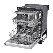 LG Front Control Dishwasher with QuadWash® and EasyRack® Plus, LDFN4542S