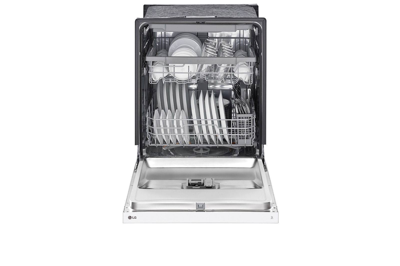 LG Front Control Dishwasher with QuadWash® and EasyRack® Plus, LDFN4542W