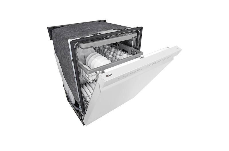 LG Front Control Dishwasher with QuadWash® and EasyRack® Plus, LDFN4542W