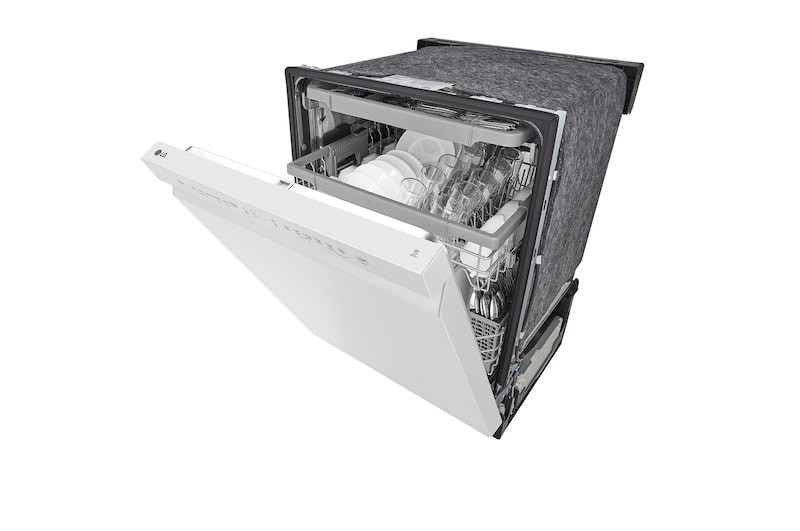 LG Front Control Dishwasher with QuadWash® and EasyRack® Plus, LDFN4542W