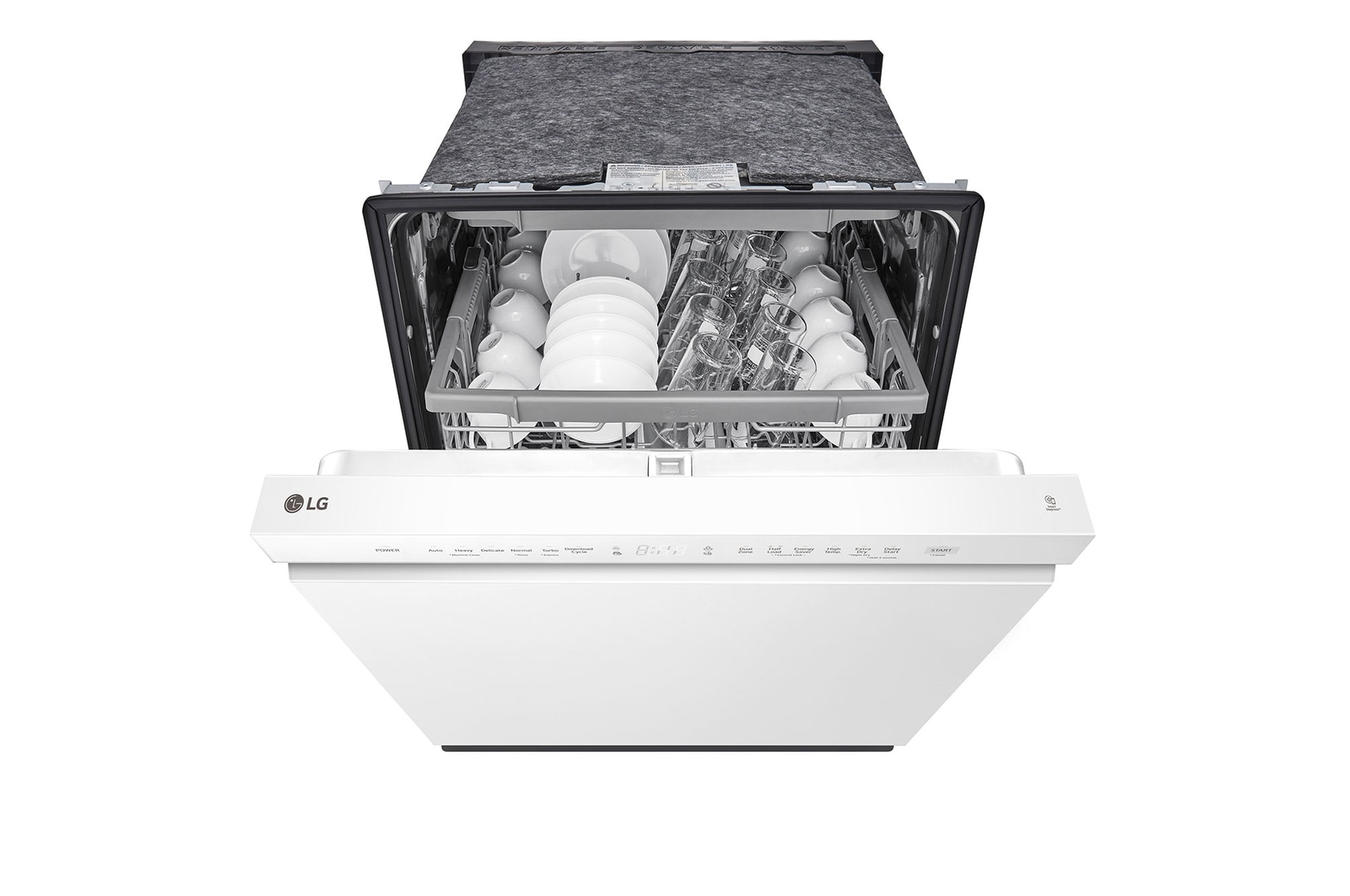 LG Front Control Dishwasher with QuadWash® and EasyRack® Plus, LDFN4542W