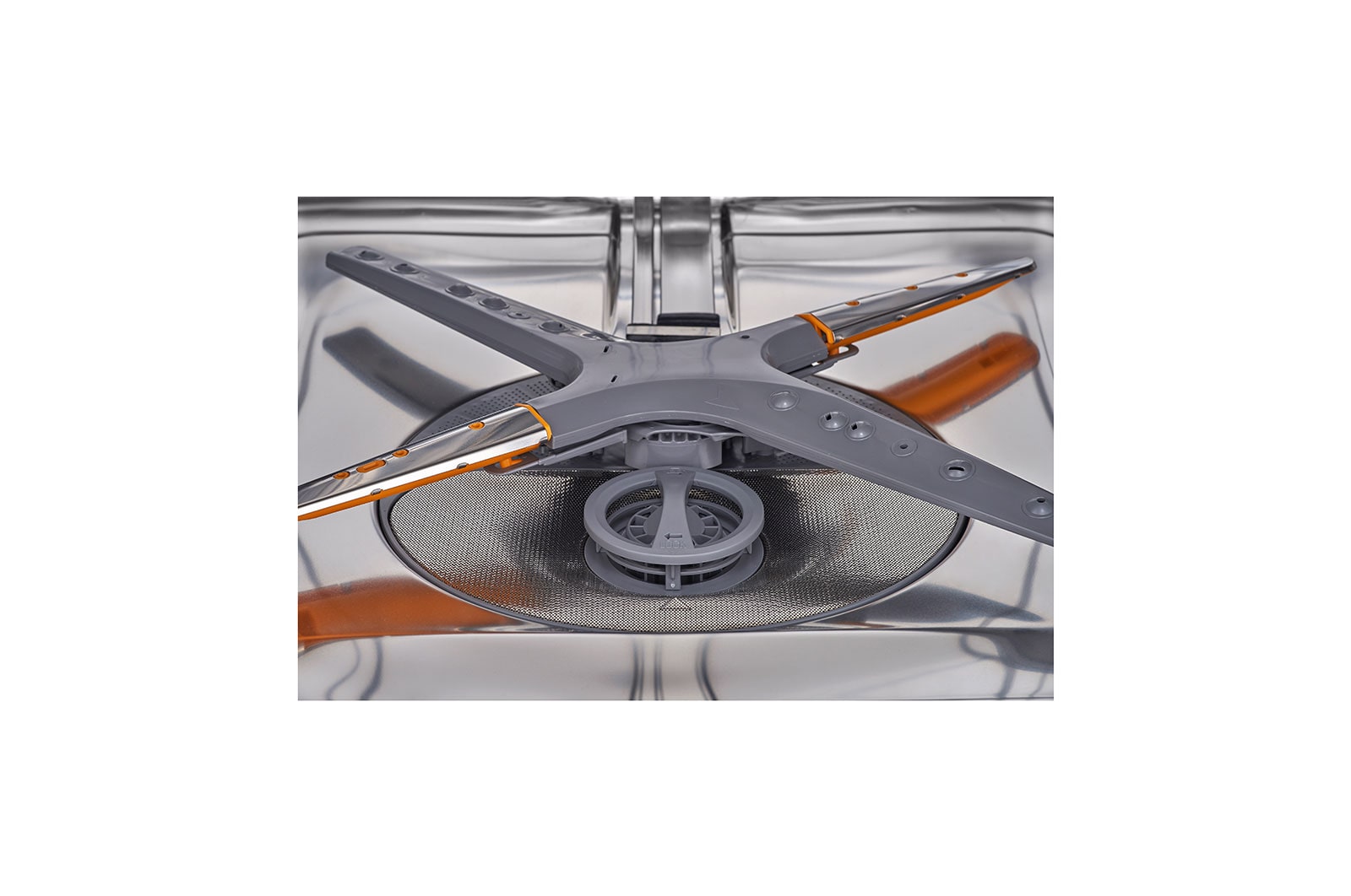 LG Matte Black Top Control Dishwasher with TrueSteam®, QuadWash® and 3rd Rack, LDP6809BM