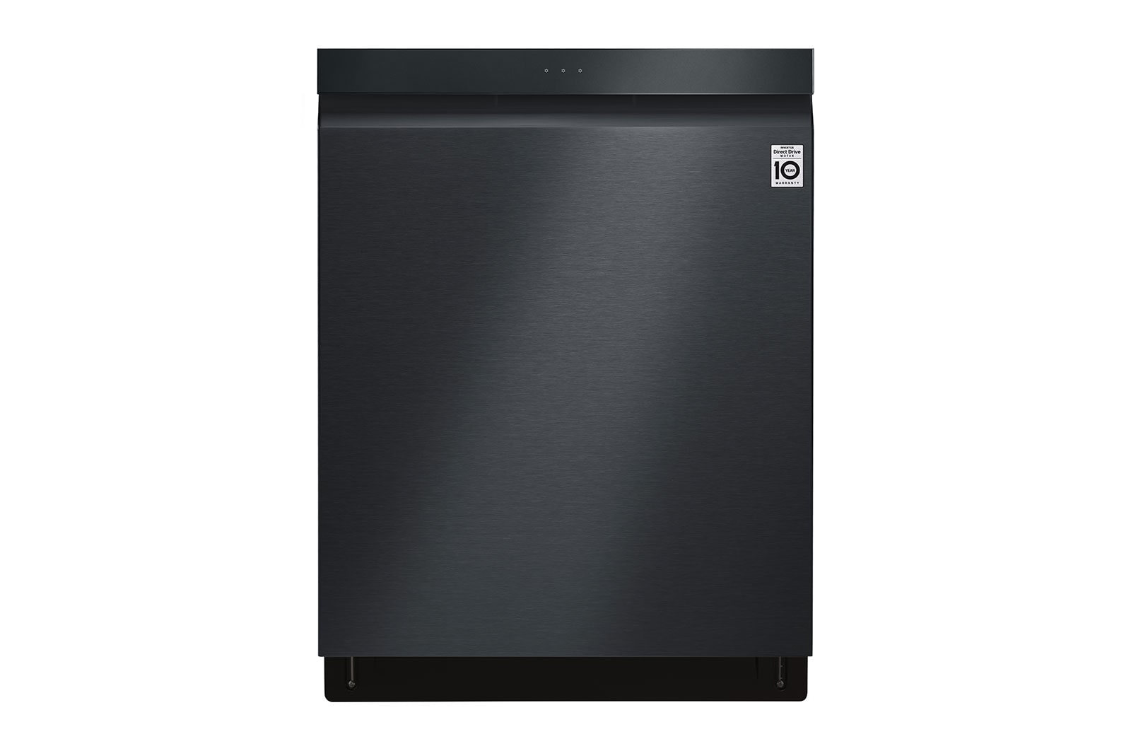 LG Matte Black Top Control Dishwasher with TrueSteam®, QuadWash® and 3rd Rack, LDP6810BM