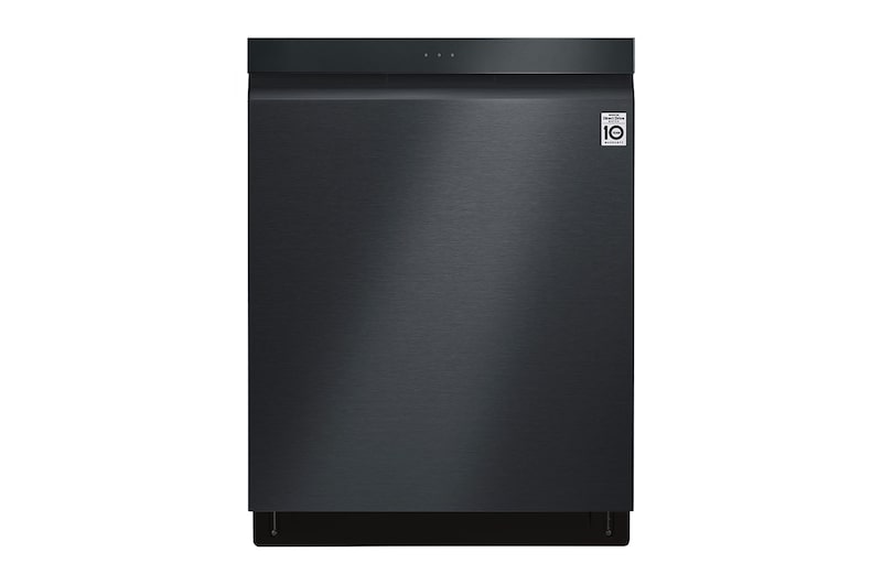 LG Matte Black Top Control Dishwasher with TrueSteam®, QuadWash® and 3rd Rack, LDP6810BM