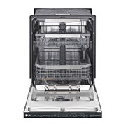 LG Matte Black Top Control Dishwasher with TrueSteam®, QuadWash® and 3rd Rack, LDP6810BM